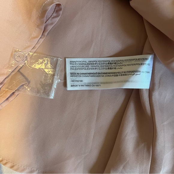 KEEPSAKE the Label Blush Strapless Dress Travel Wedding Formal - Picture 8 of 9